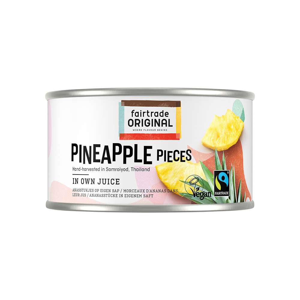 Produktabbildung Fairtrade Original Ananas-Stücke im eigenem Saft