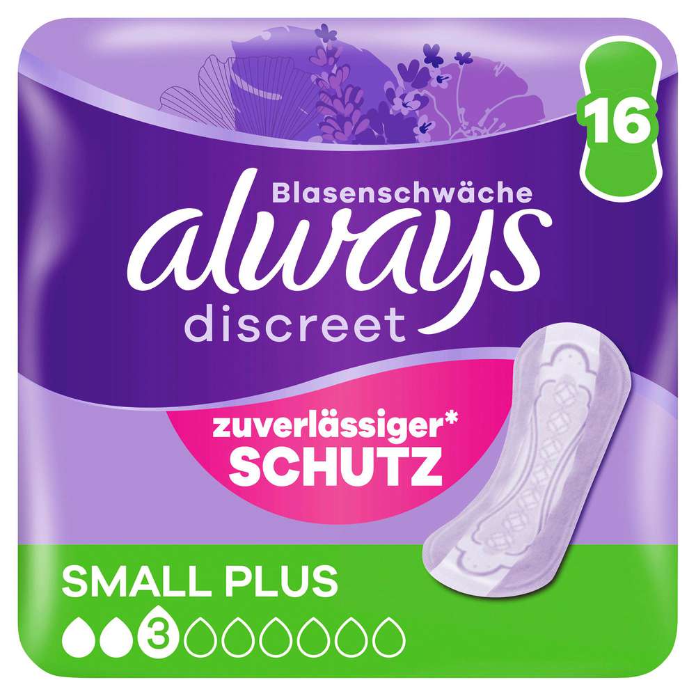 Produktabbildung Always Discreet Slipeinlagen Small