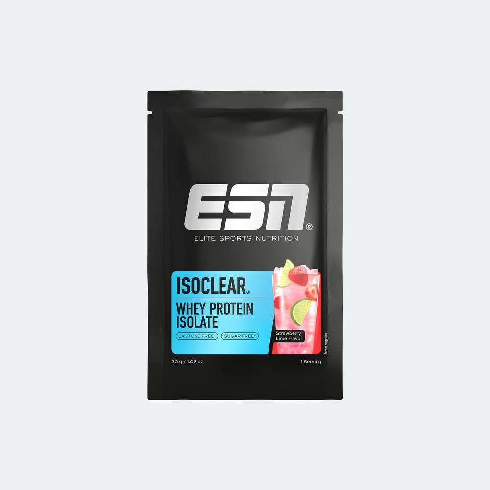 Produktabbildung ESN Isoclear Whey Protein Pulver, Strawberry Lime 