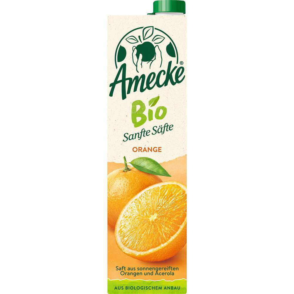 Produktabbildung Amecke Bio Sanfte Säfte Orange