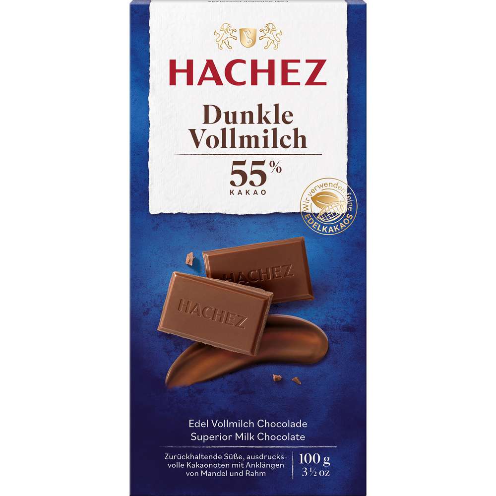 Produktabbildung Feodora Tafelschokolade, dunkle Vollmilch