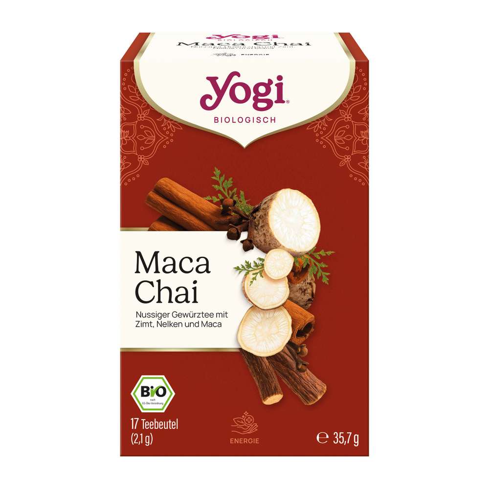 Produktabbildung Yogi Tea Bio Maca Chai