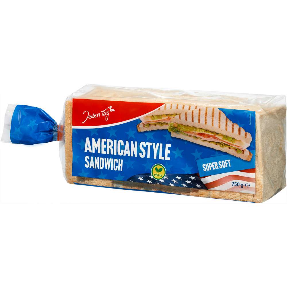 Produktabbildung Jeden Tag American Sandwich-Toastbrot