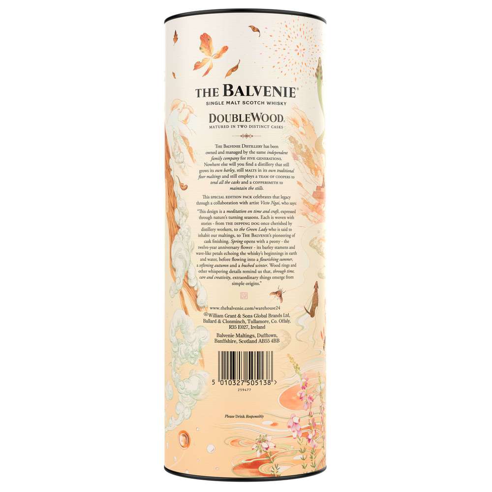 Produktabbildung The Balvenie Double Wood Single Malt Whisky 12 Jahre 40%