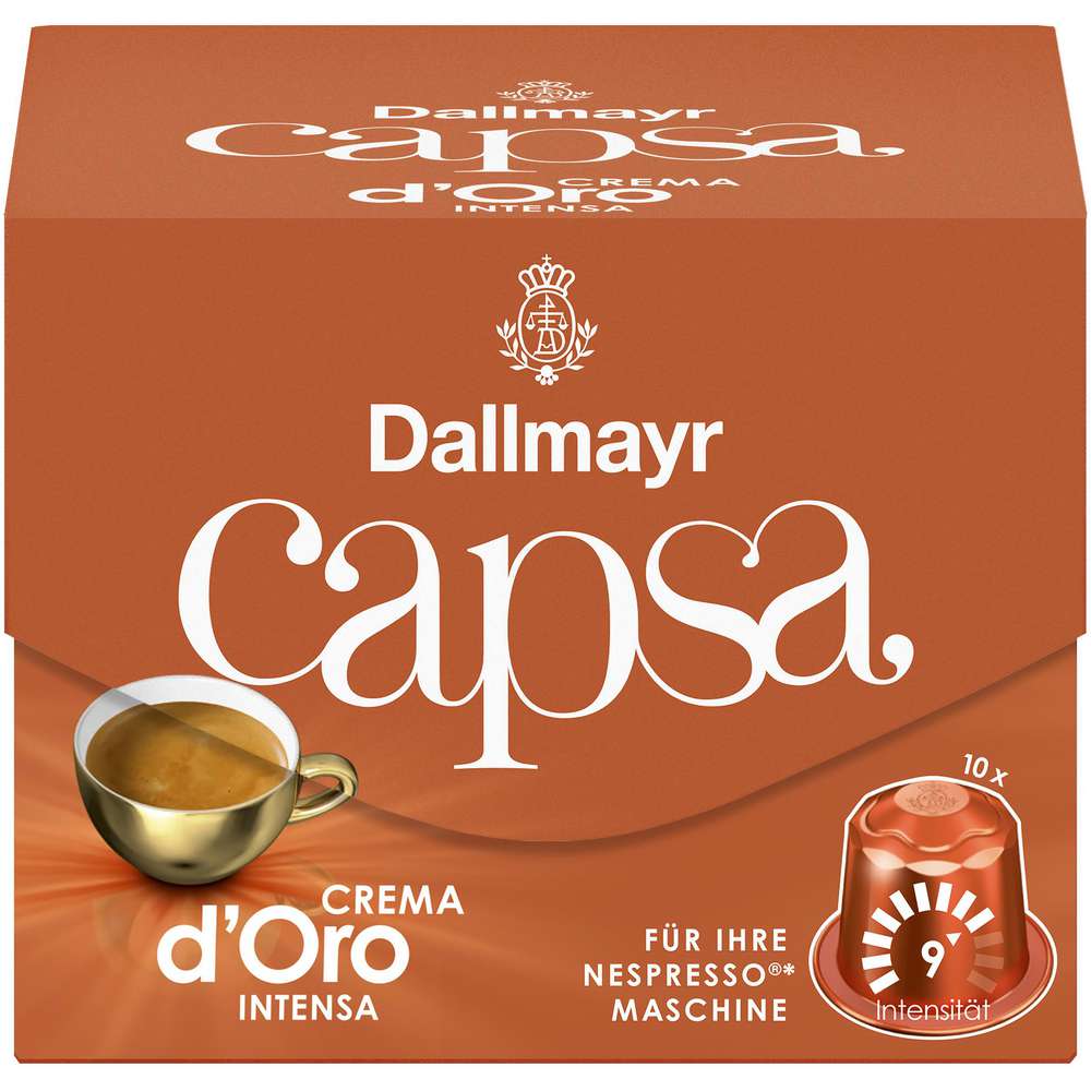 Produktabbildung Dallmayr Kaffee Kapseln Capsa, D'oro Intensa