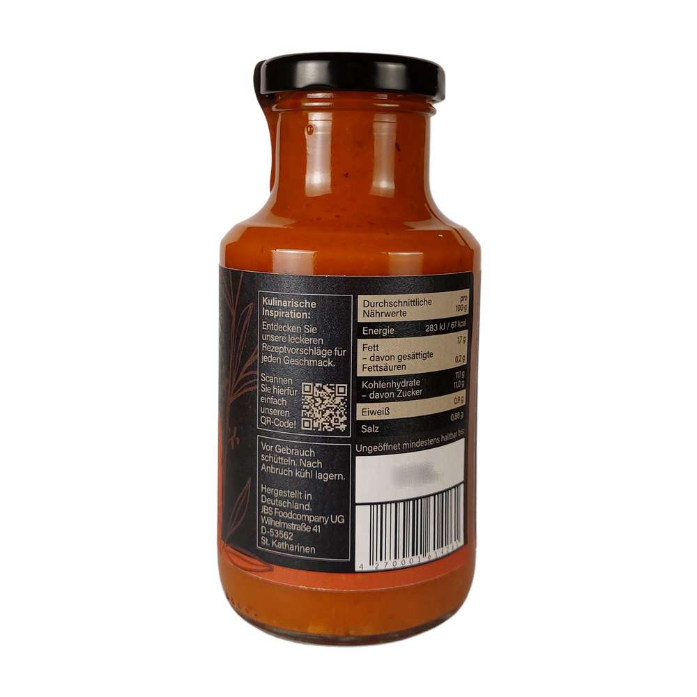 Produktabbildung Jo´s Naturals Chutney Tomate Paprika Sauce