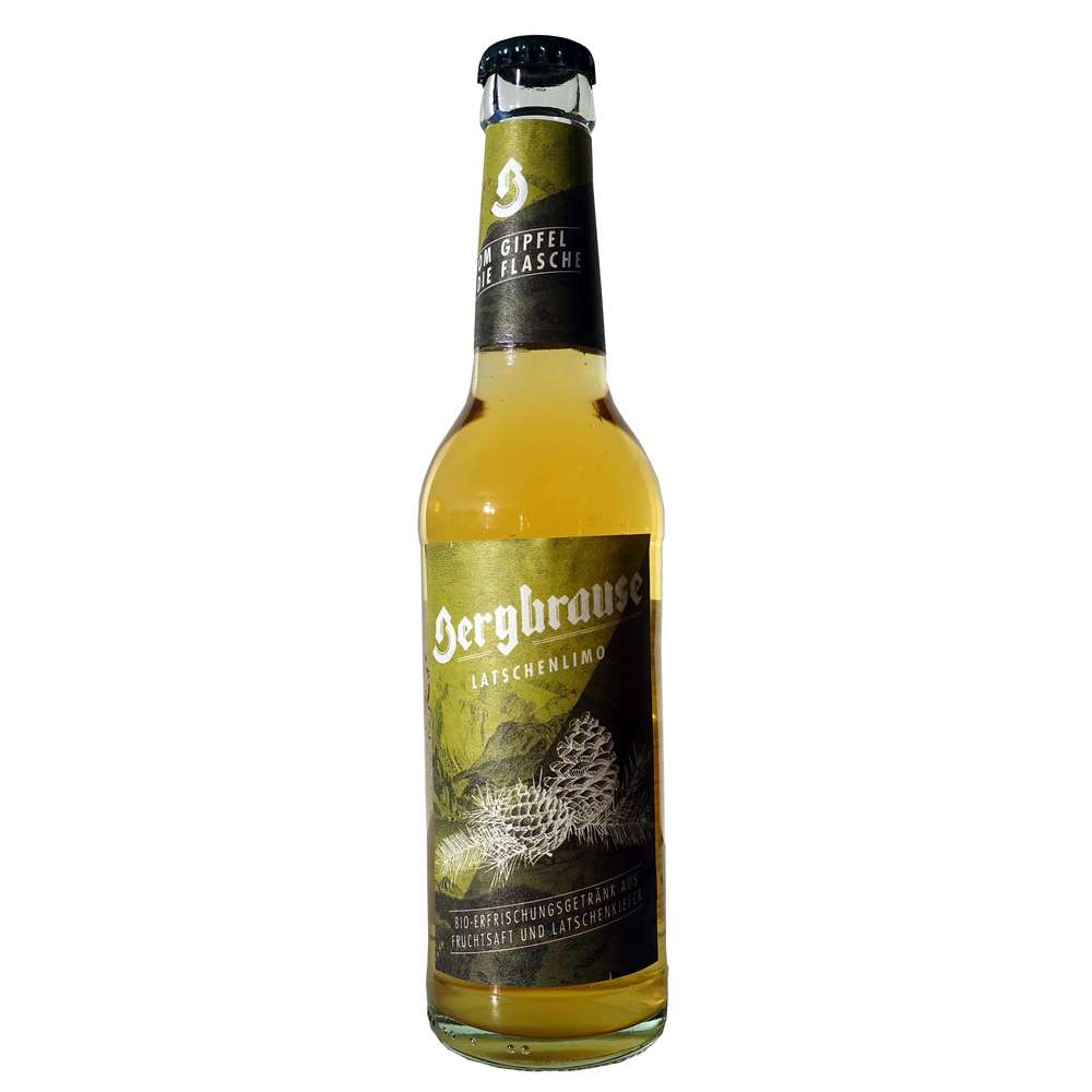 Produktabbildung Bergbrause Bio Latschenlimo 