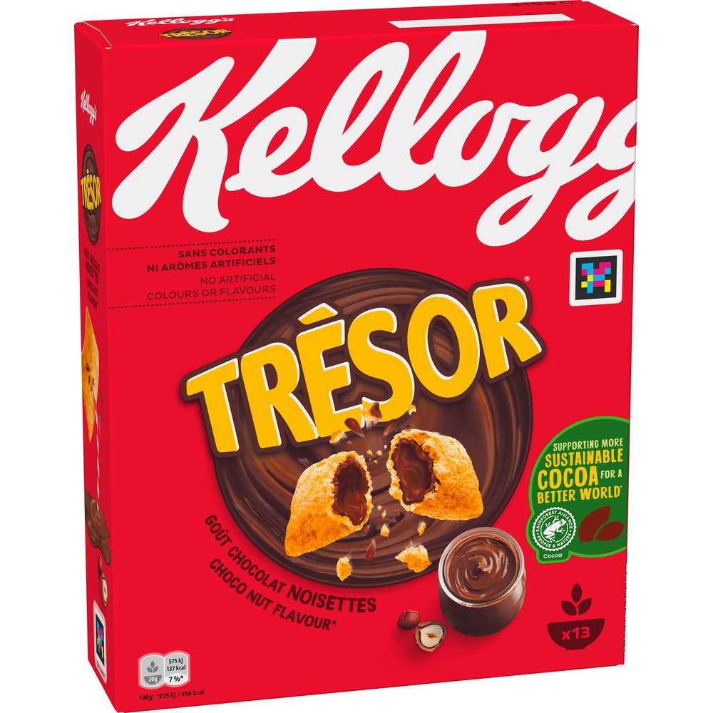 Produktabbildung Kellogg's Cerealien Tresor Noisettes