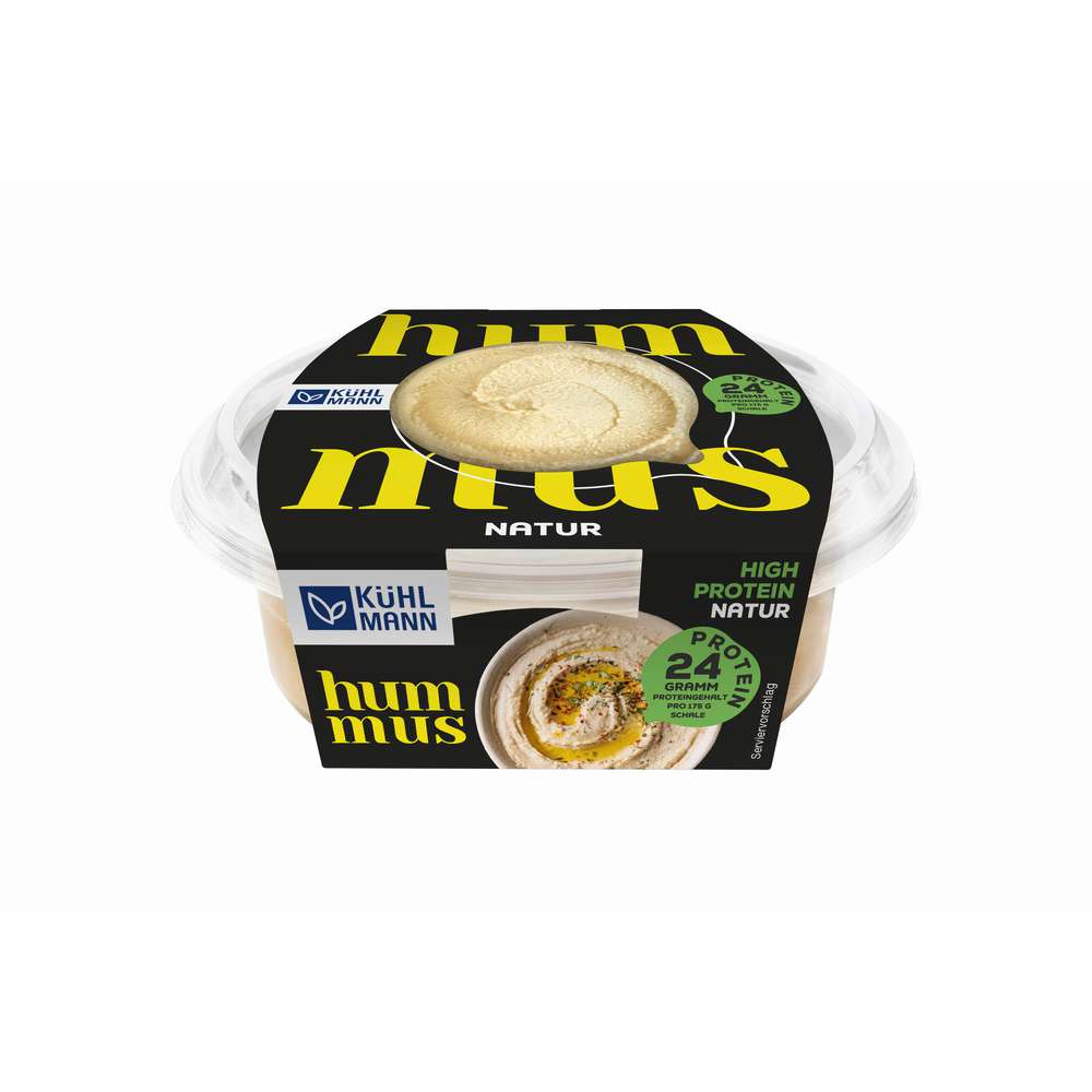 Produktabbildung Kühlmann Hummus natur High Protein