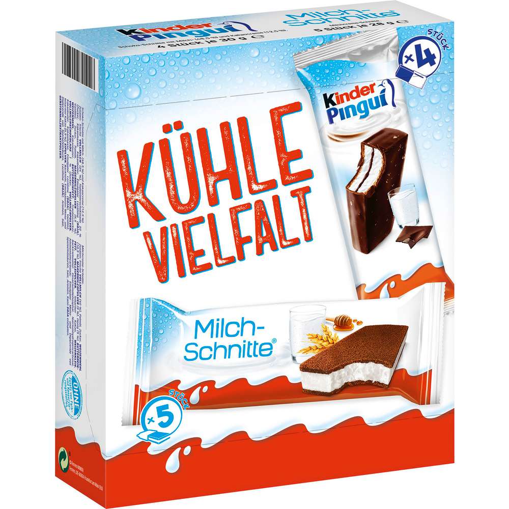 Produktabbildung Ferrero Mixpack Milchschnitte/Kinder Pingui