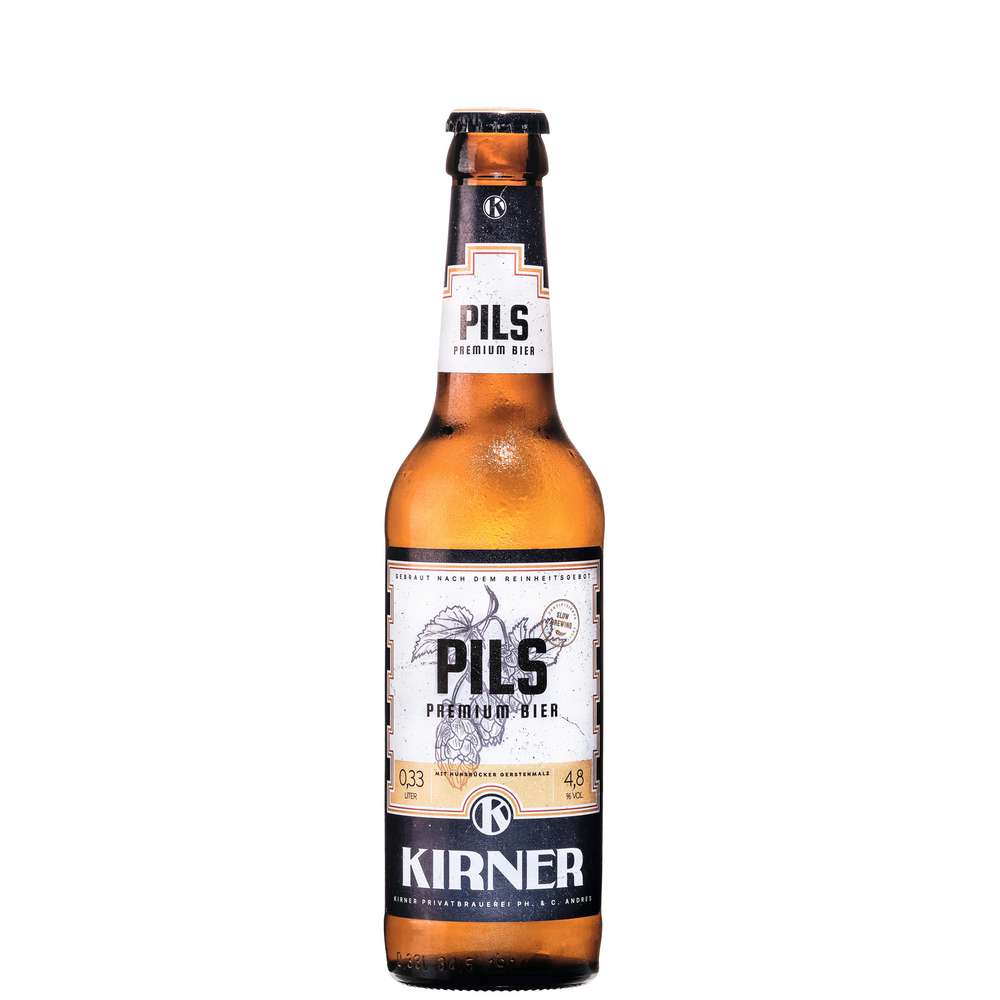 Produktabbildung Kirner Helles Pilsener Bier 4,8%