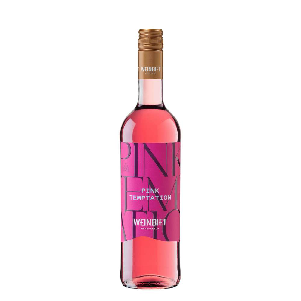 Produktabbildung Weinbiet Manufaktur Pink Temptation Rosé, Roséwein