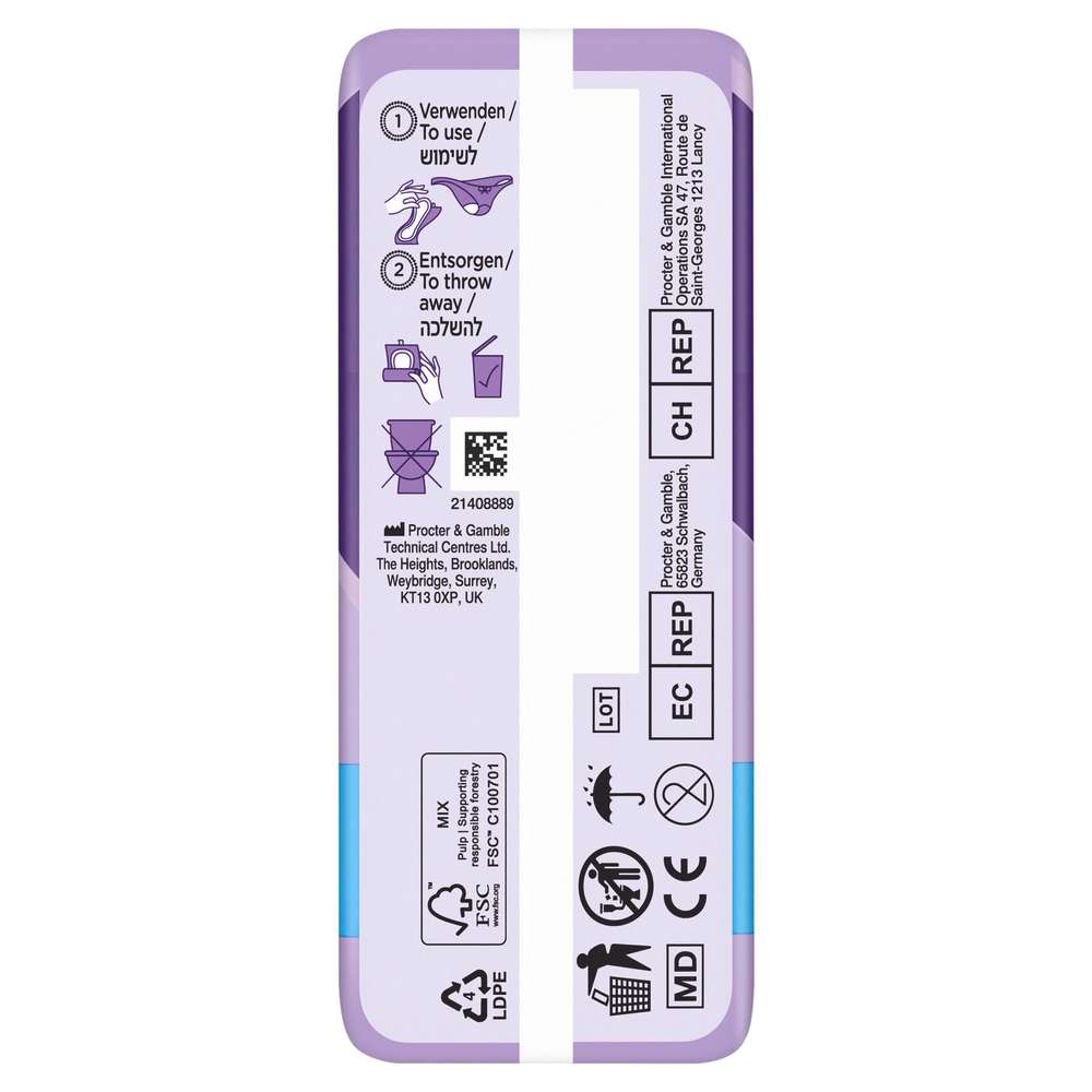 Produktabbildung Always Discreet Slipeinlagen Long