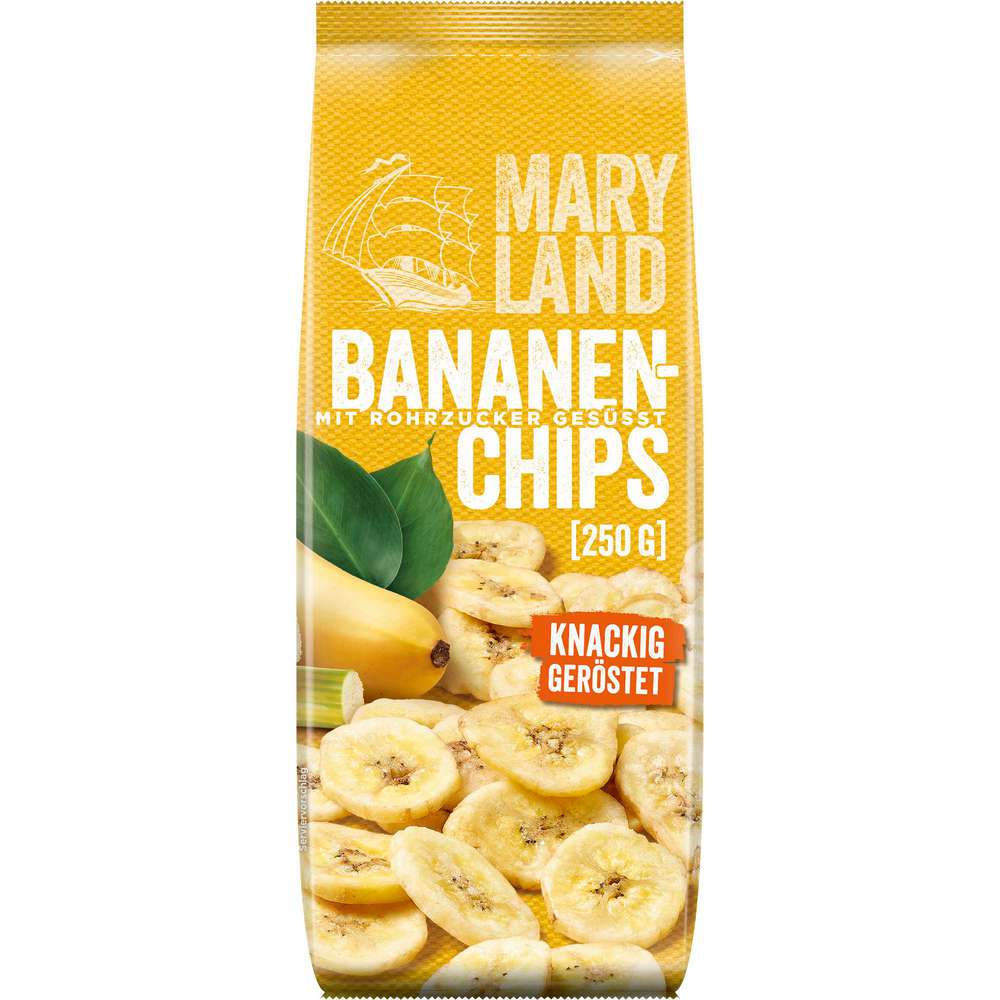 Produktabbildung Maryland Bananen-Chips, getrocknet