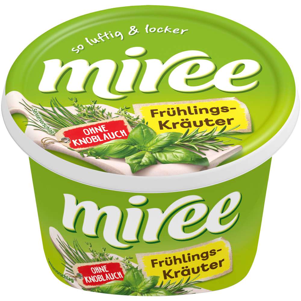 Produktabbildung Miree Frischkäse, Frühlingskräuter