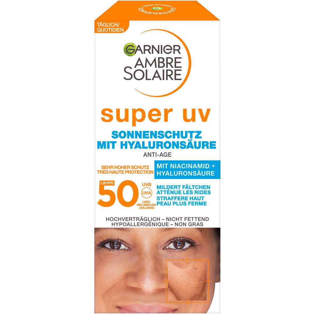 Produktabbildung Garnier Anti-Age Sonnencreme Gesicht, LSF 50
