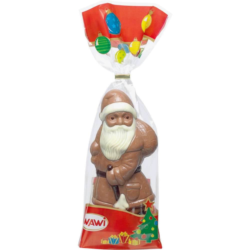 Produktabbildung Wawi Schokoladenweihnachtsmann, Vollmilch