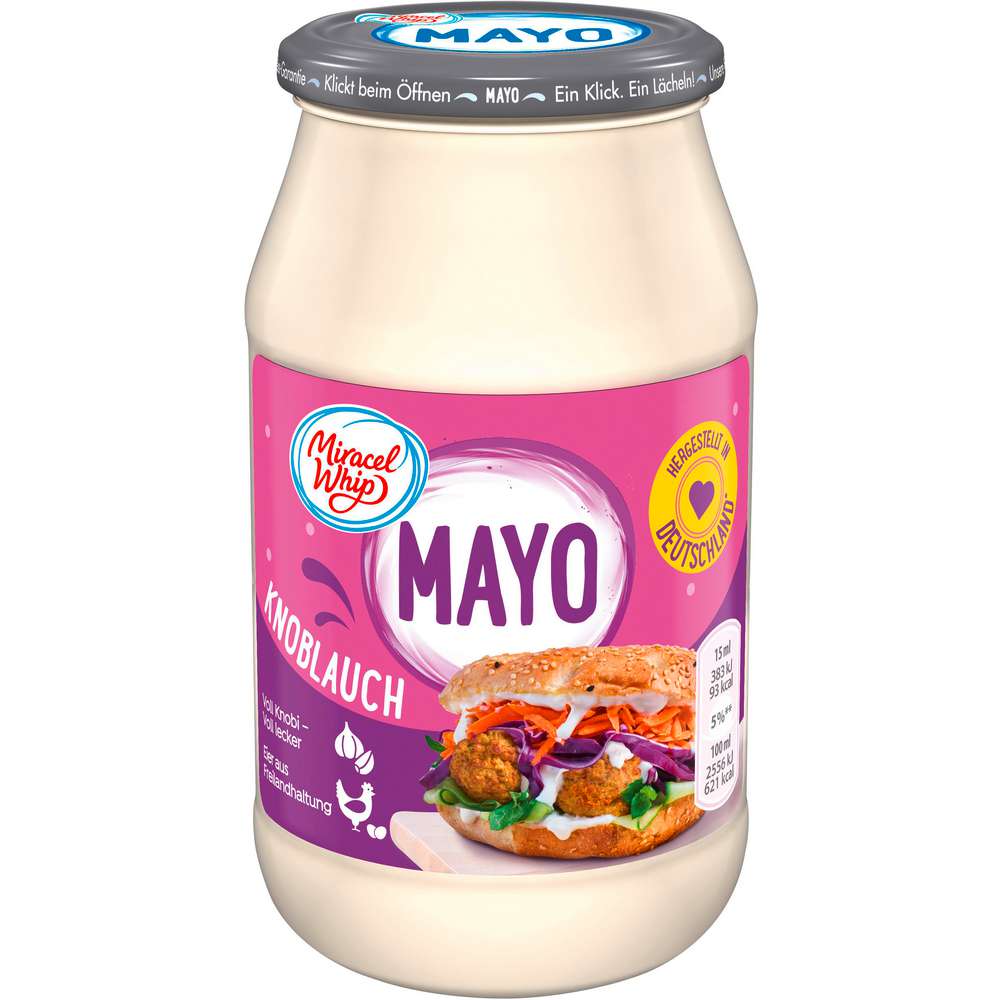 Produktabbildung Miracel Whip Mayonnaise Knoblauch