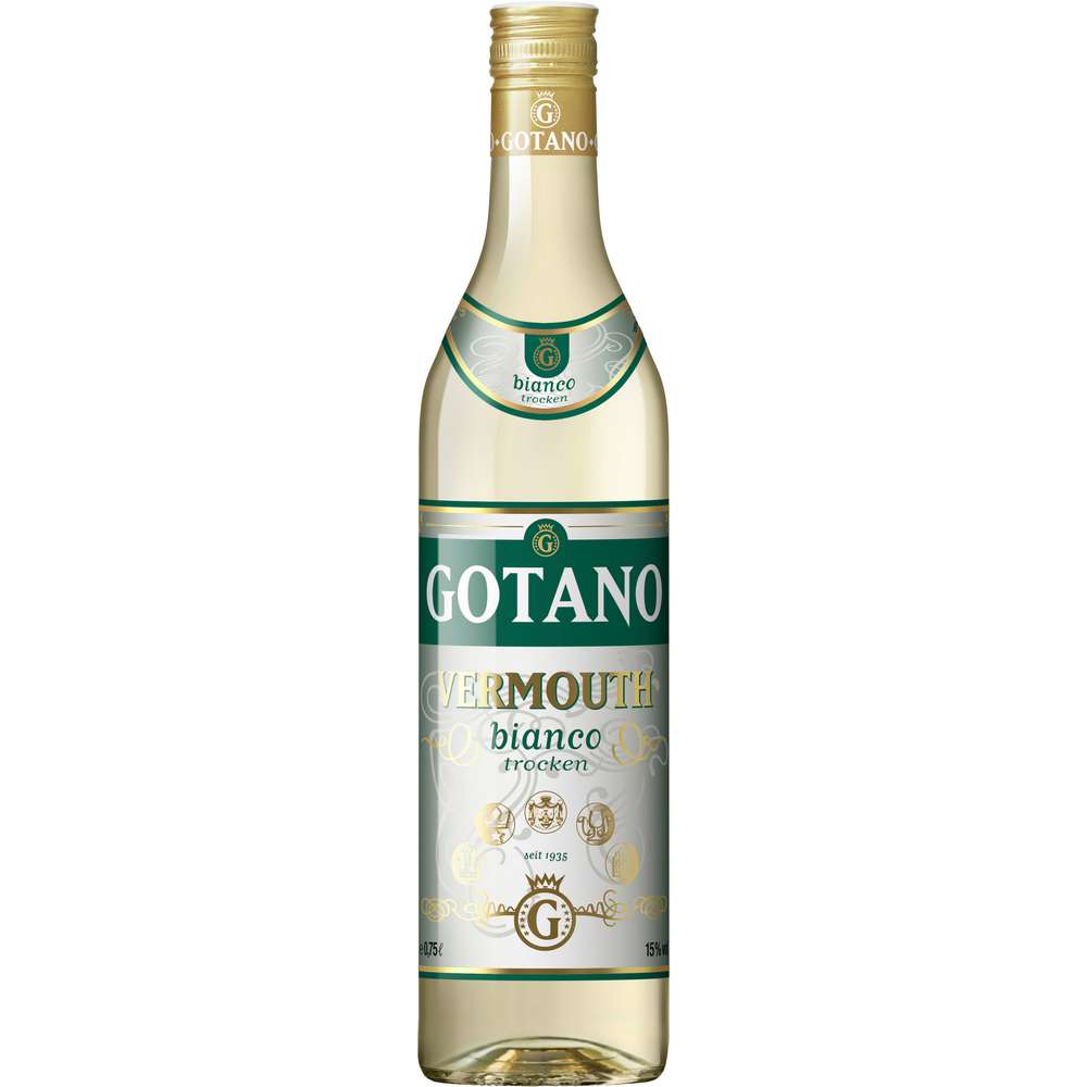 Produktabbildung Gotano Vermouth Bianco trocken 15%