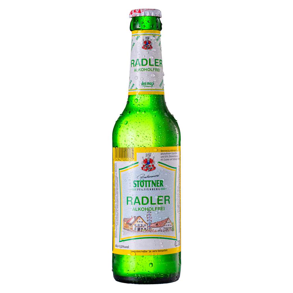 Produktabbildung Stöttner Biermischgetränk Radler, alkoholfrei