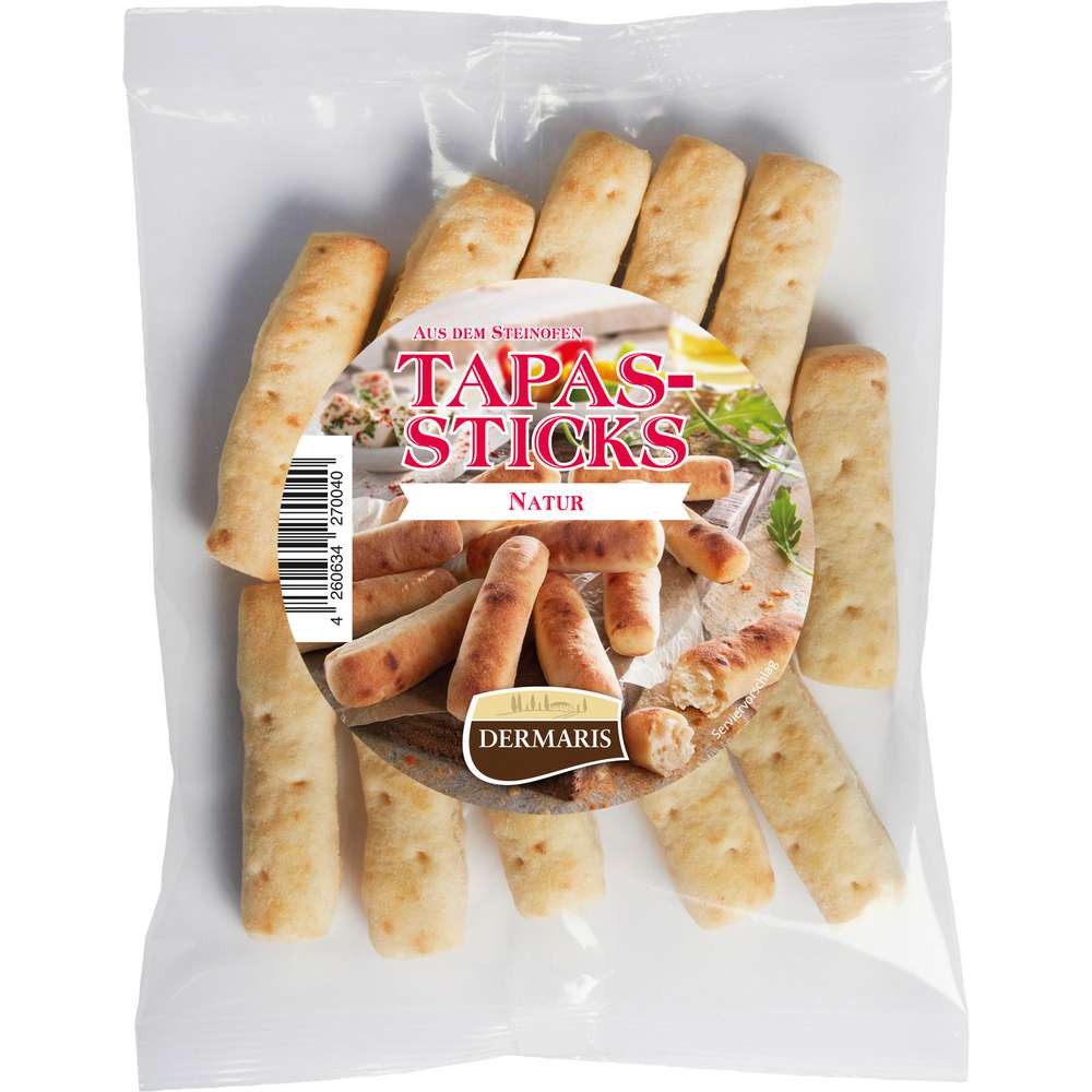 Produktabbildung Dermaris Tapas-Sticks Natur, zum Aufbacken
