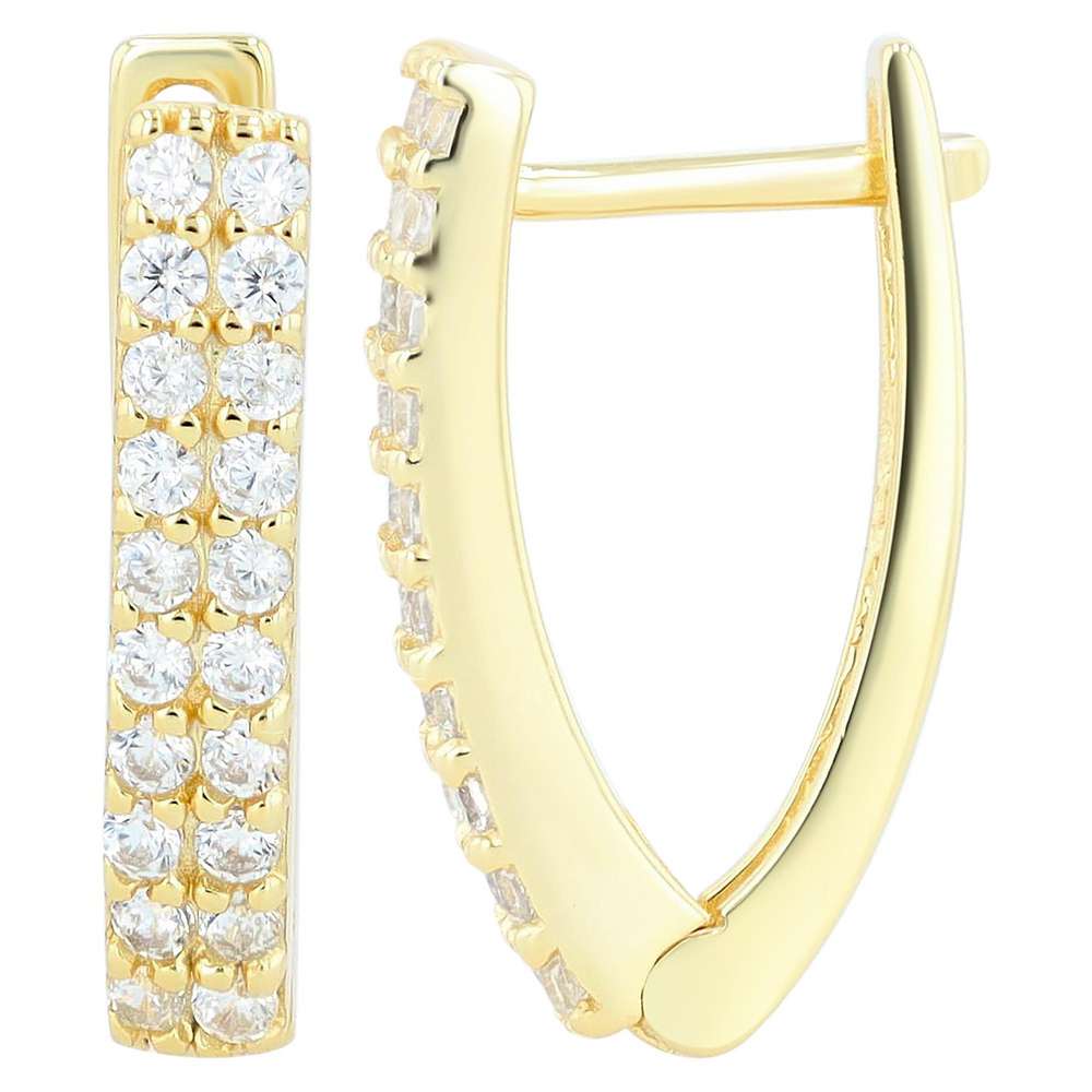 Produktabbildung Ornagé  Creolen 925 mit Zirkonia