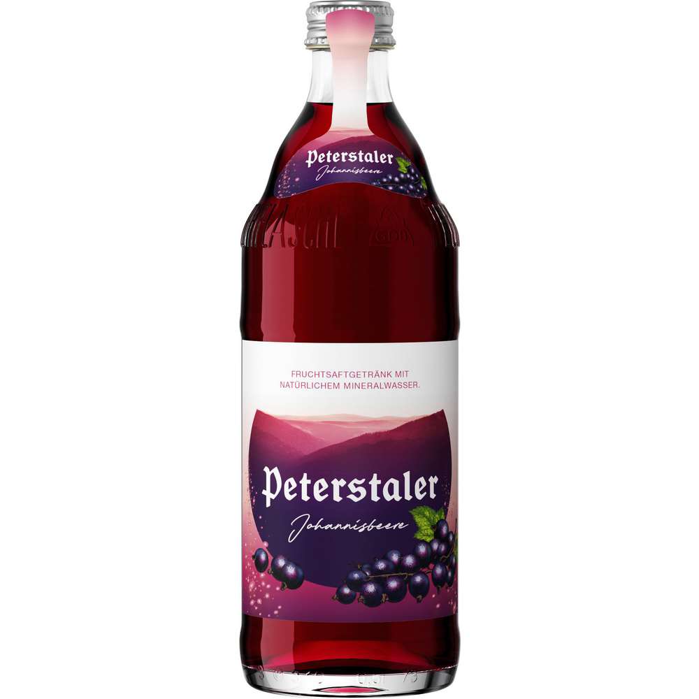 Produktabbildung Peterstaler Quelle Schorle Johannisbeere 