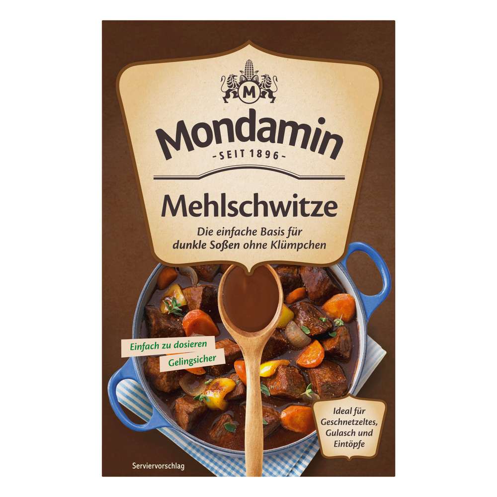 Produktabbildung Mondamin Mehlschwitze für dunkle Saucen