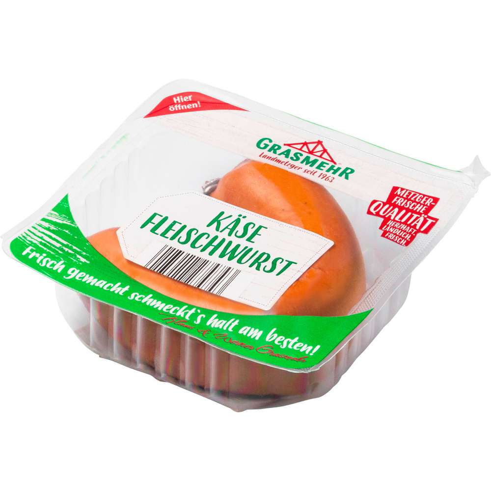 Produktabbildung Grasmehr Käsefleichwurst Miniring