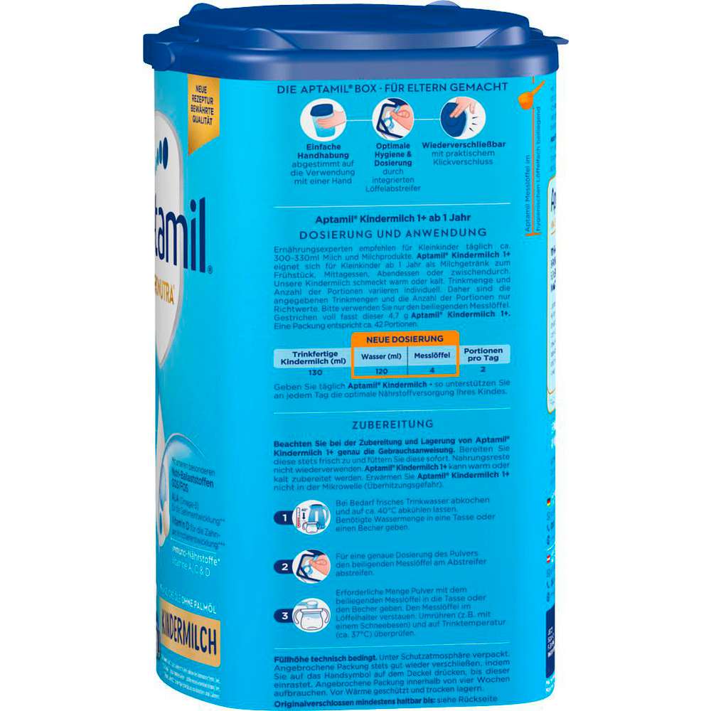 Produktabbildung Aptamil Pronutra Kindermilch, 1+