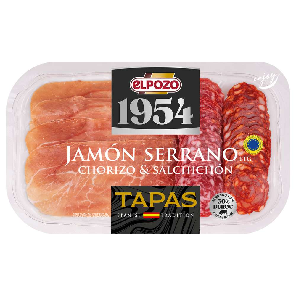 Produktabbildung Elpozo Spanische Tapasplatte