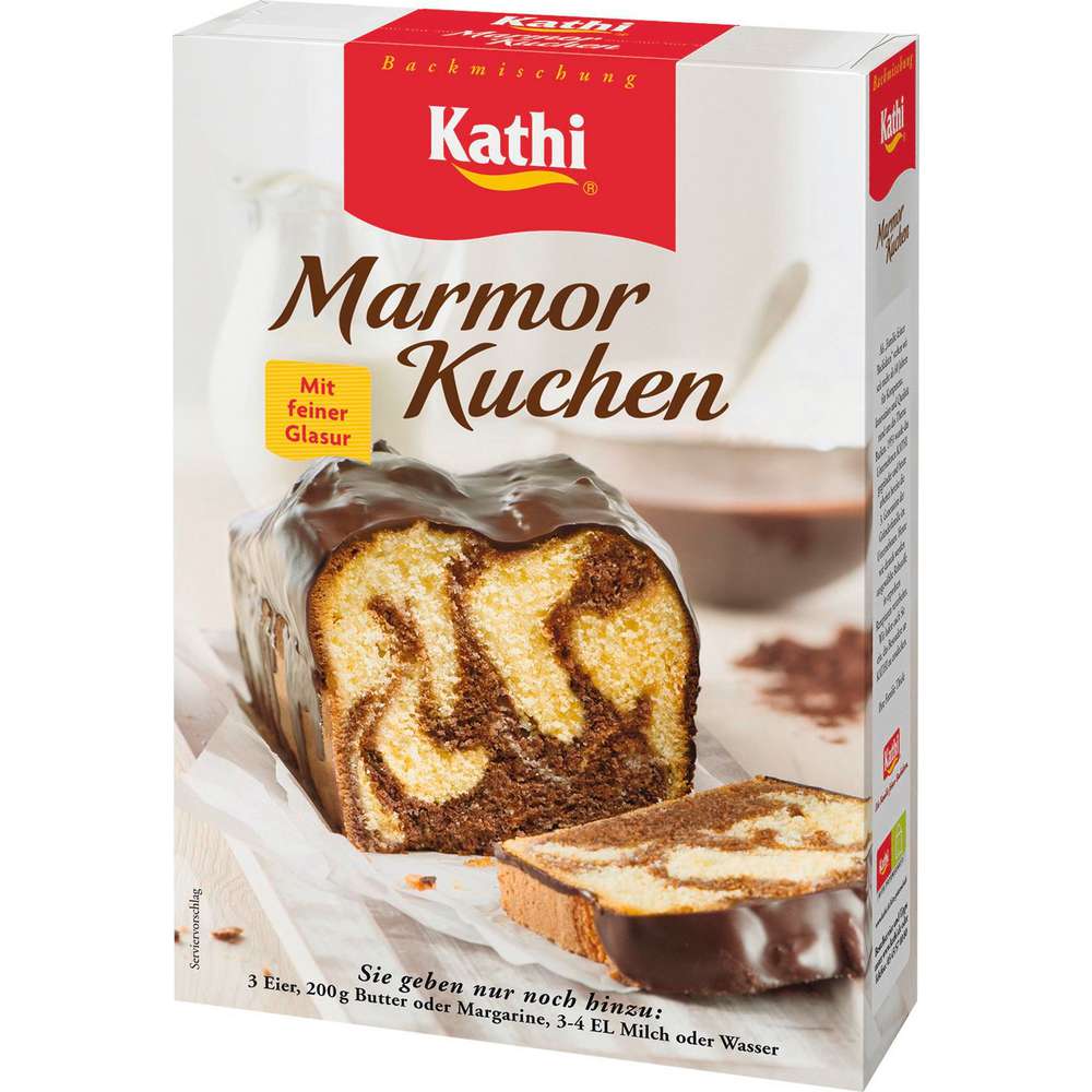 Produktabbildung Kathi Backmischung, Marmorkuchen