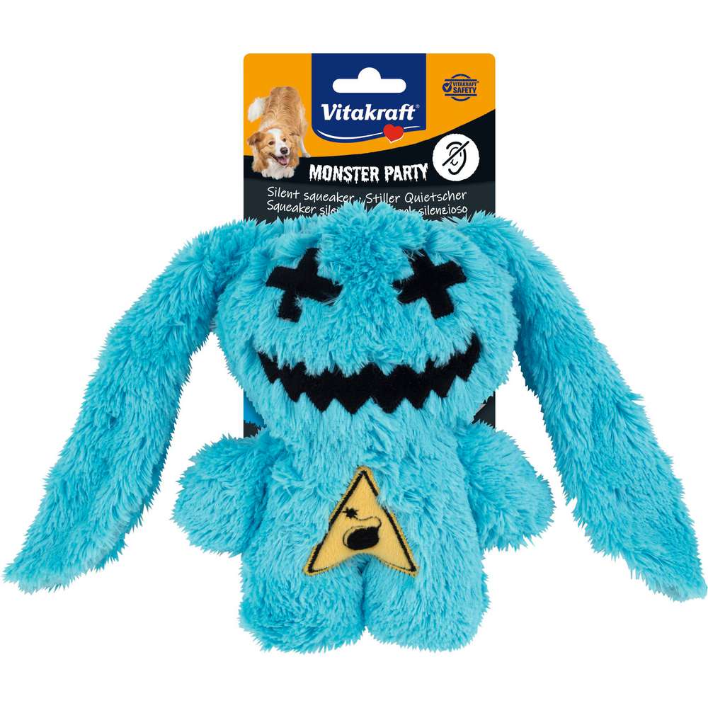 Produktabbildung Vitakraft Hunde-Spielzeug Monster, blauer Krieger