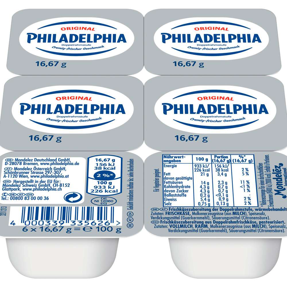 Produktabbildung Philadelphia Frischkäse, Original Natur