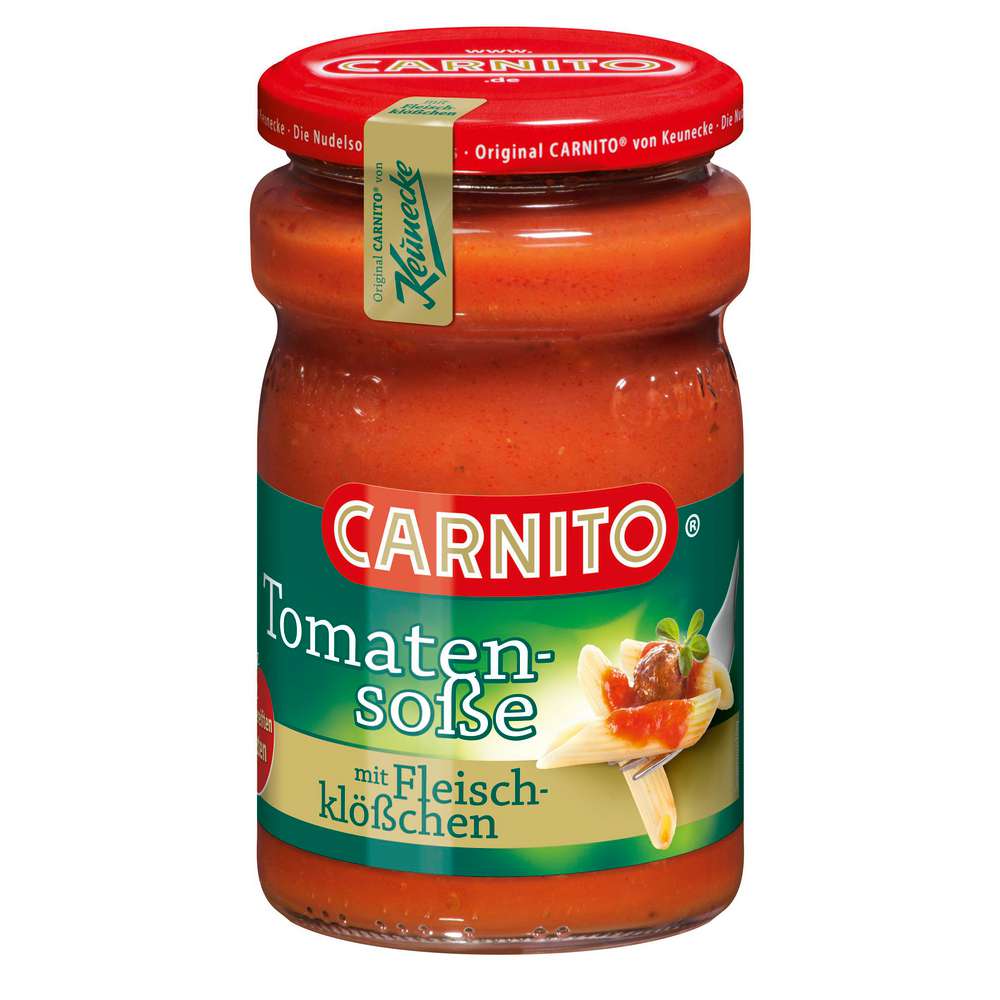 Produktabbildung Keunecke Pastasoße, Tomatensoße mit Fleischklößchen