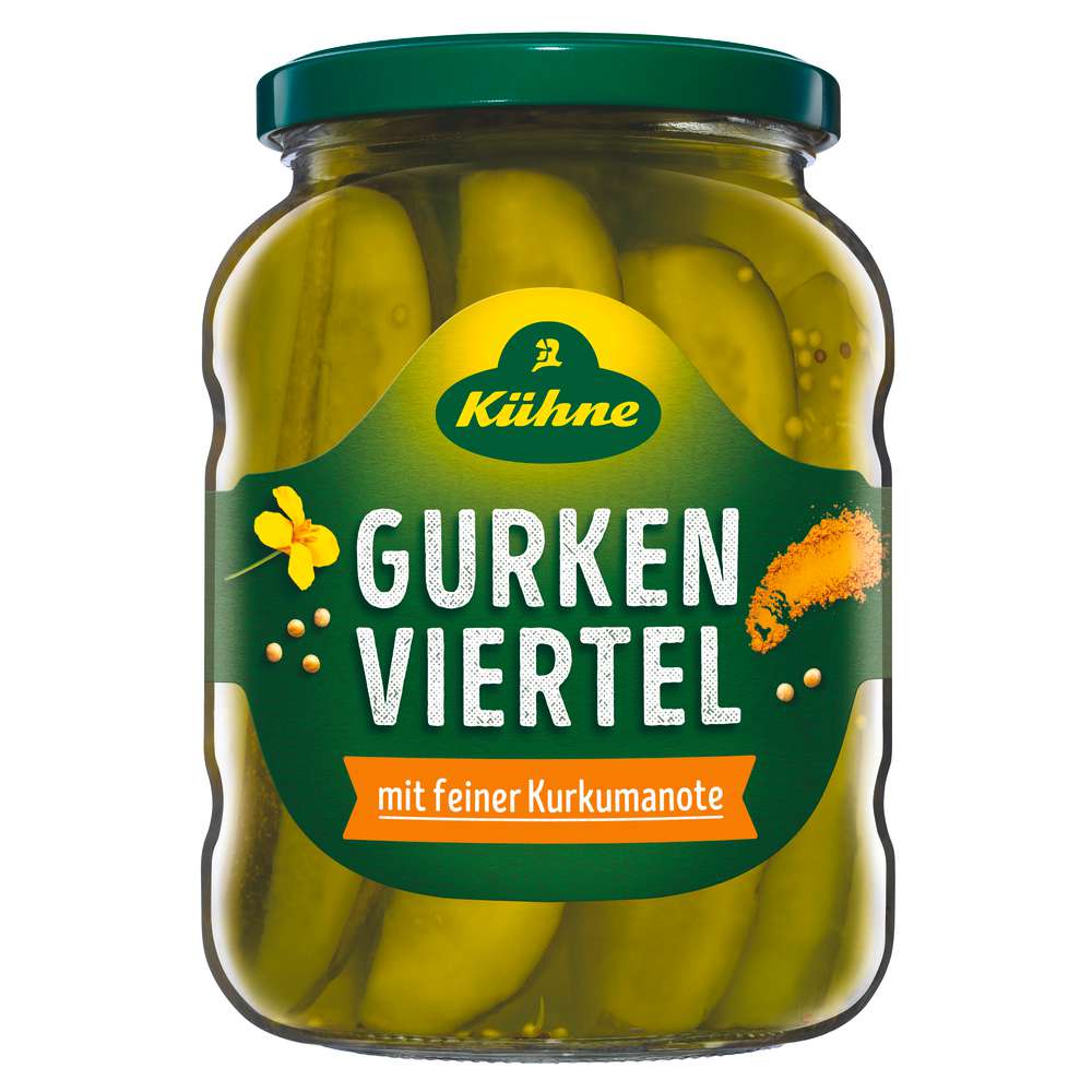 Produktabbildung Kühne Gurkenviertel