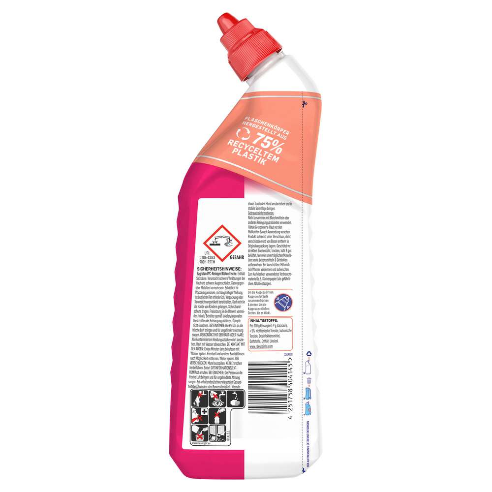 Produktabbildung Sagrotan WC-Reiniger, Blütenfrische
