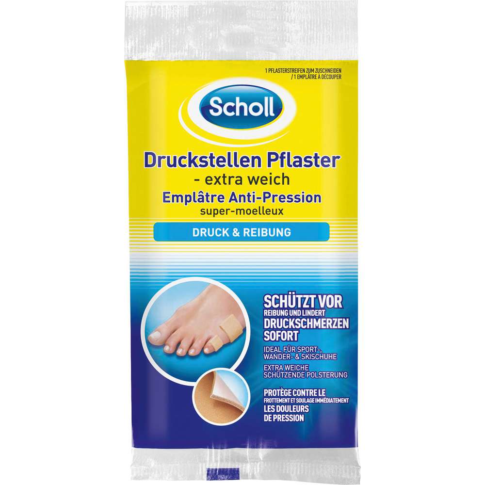 Produktabbildung Scholl Druckstellen Pflaster, Extra Weich