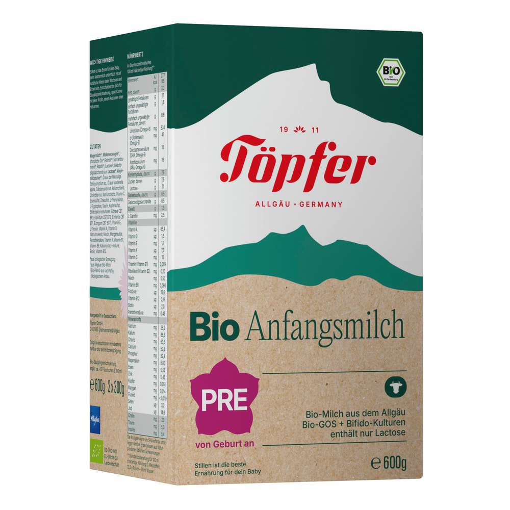 Produktabbildung Töpfer Lactana Anfangsmilch Pre