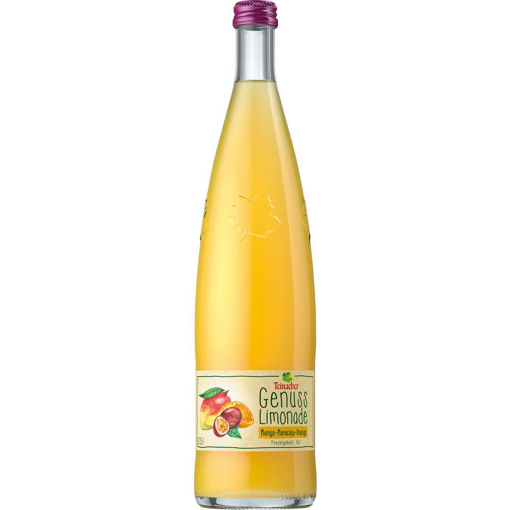 Produktabbildung Teinacher Limonade, Mango-Maracuja-Orange