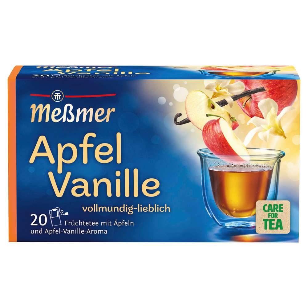 Produktabbildung Messmer Früchtetee, Apfel/Vanille