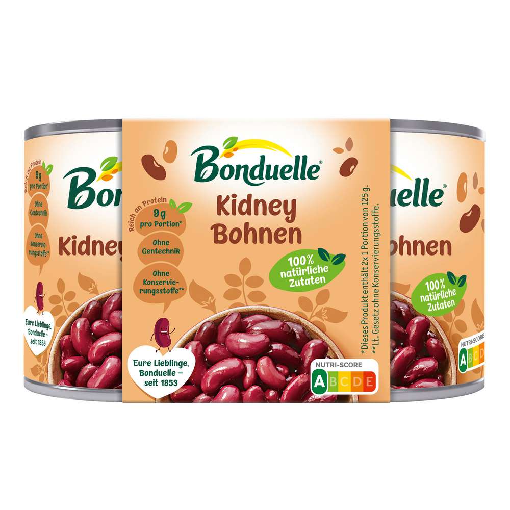 Produktabbildung Bonduelle  Kidney Bohnen 2x212 ML