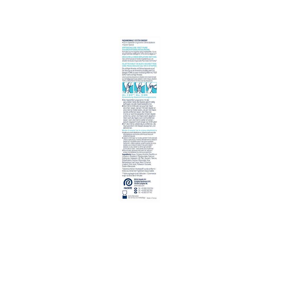 Produktabbildung Veet Haarentfernungscreme ,sensible Haut