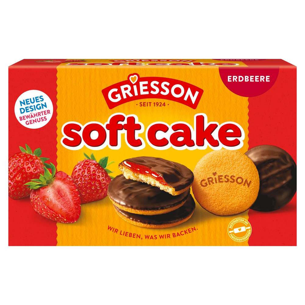 Produktabbildung Griesson Soft Cake Erdbeere