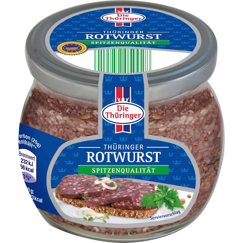 Produktabbildung Die Thüringer Rotwurst, Original