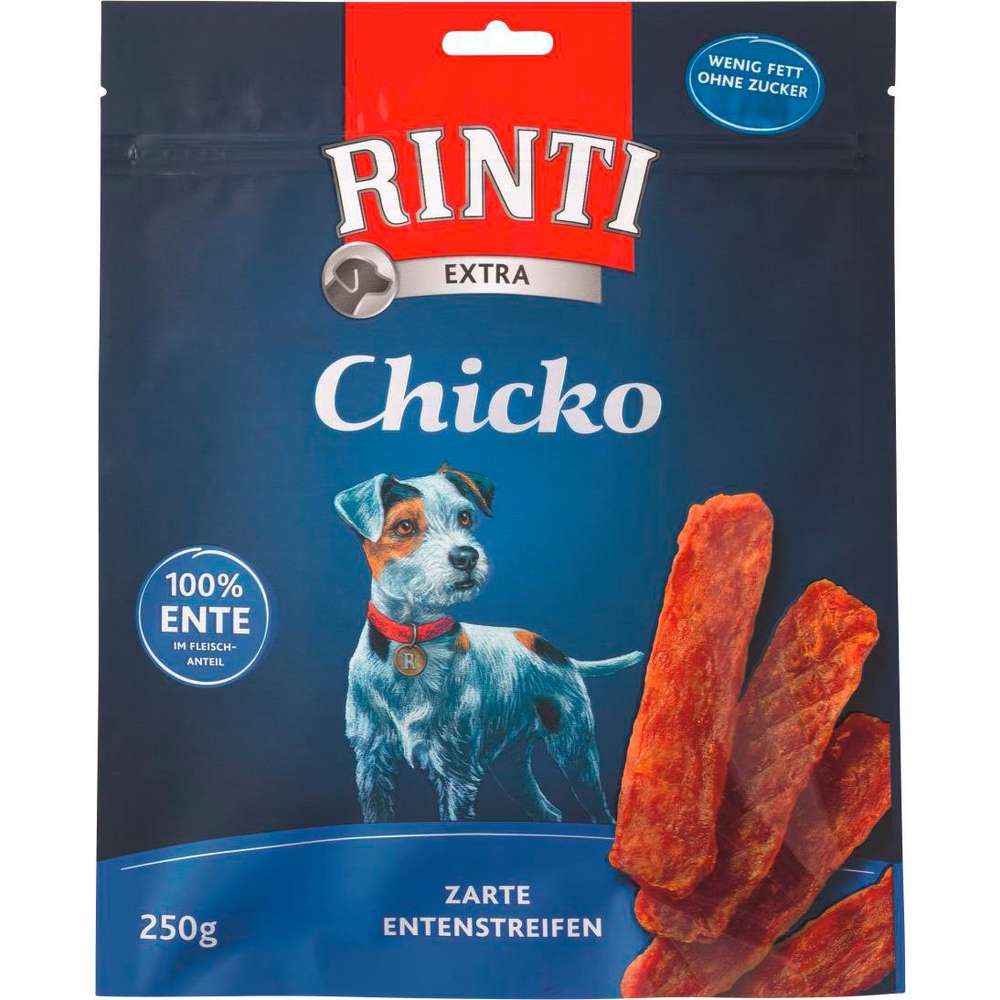 Produktabbildung Rinti Hunde-Kaustreifen Chicko, Ente