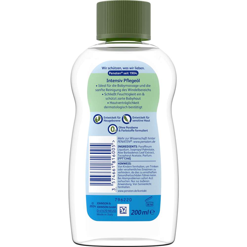 Produktabbildung Penaten Pflege-Öl Intensiv