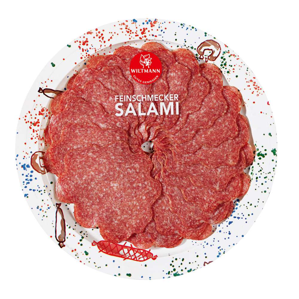 Produktabbildung Wiltmann Feinschmecker-Salami