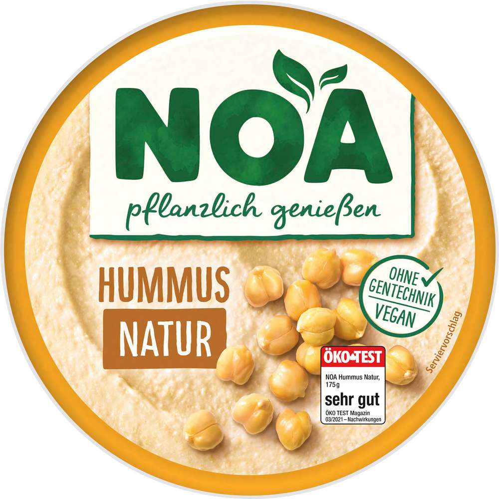 Produktabbildung Noa Brotaufstrich Hummus Natur