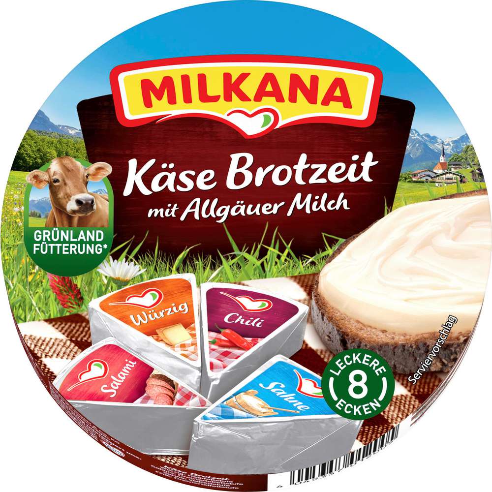 Produktabbildung Milkana Käse Brotzeit Aufstrich